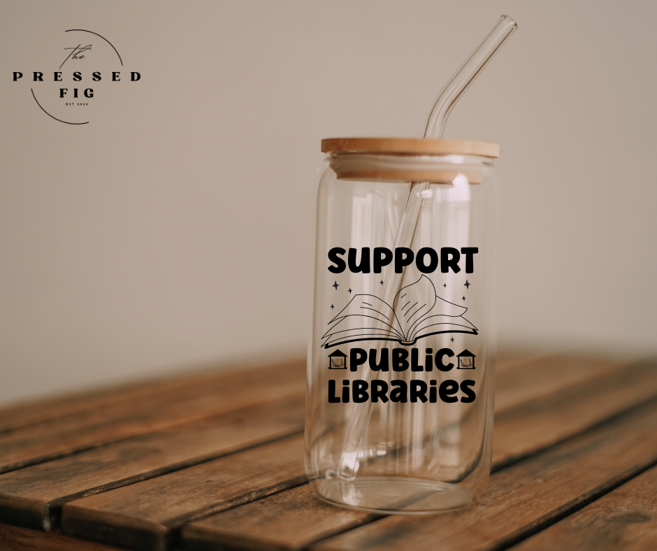 Bookish Glass Can Collection – Choose Your Design | Preorder