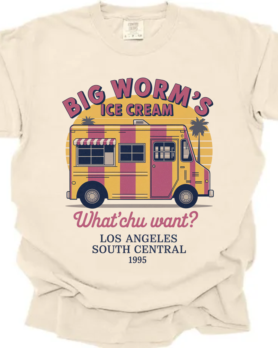 Big Worm's Ice Cream Tee