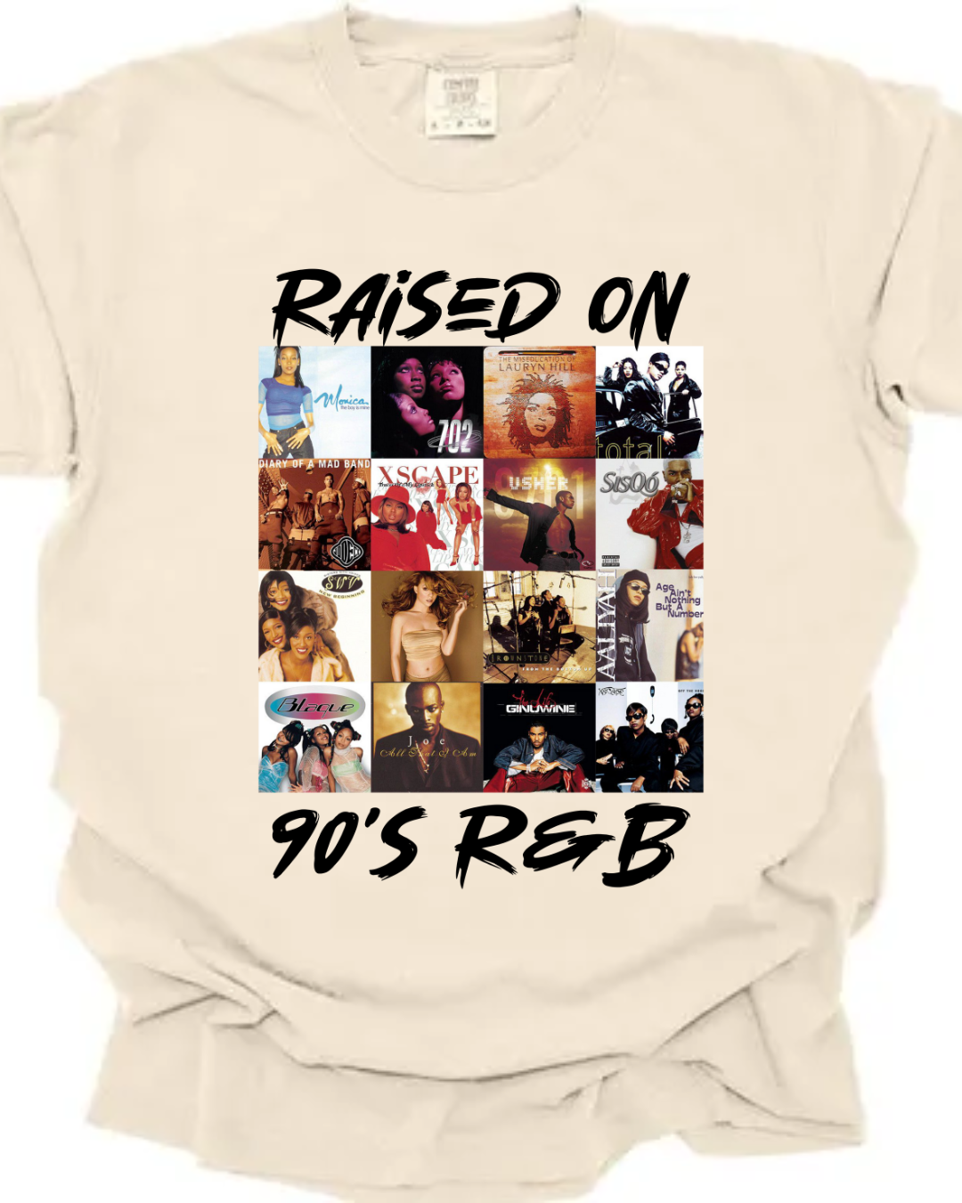RAISED ON 90s R&B Tee