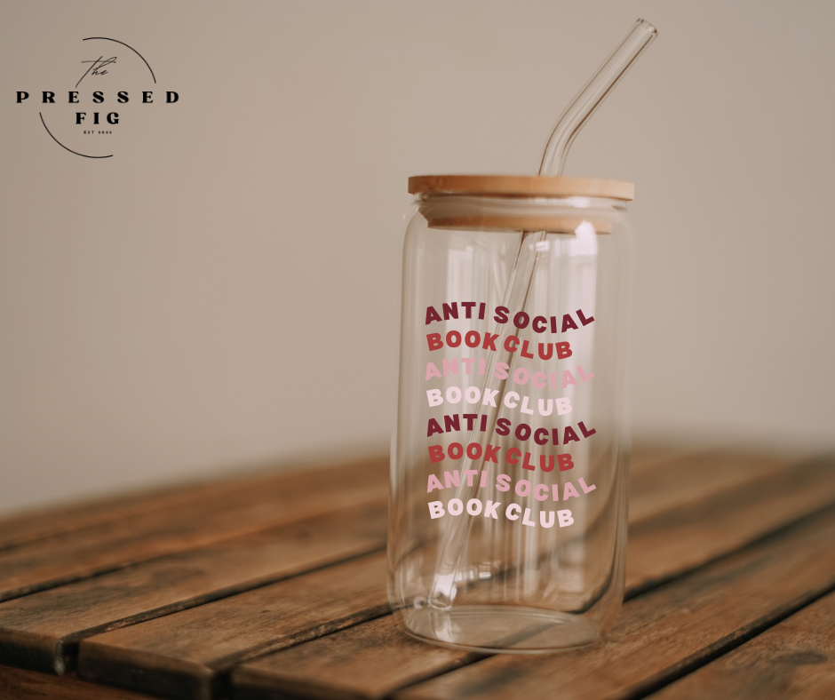 Bookish Glass Can Collection – Choose Your Design | Preorder