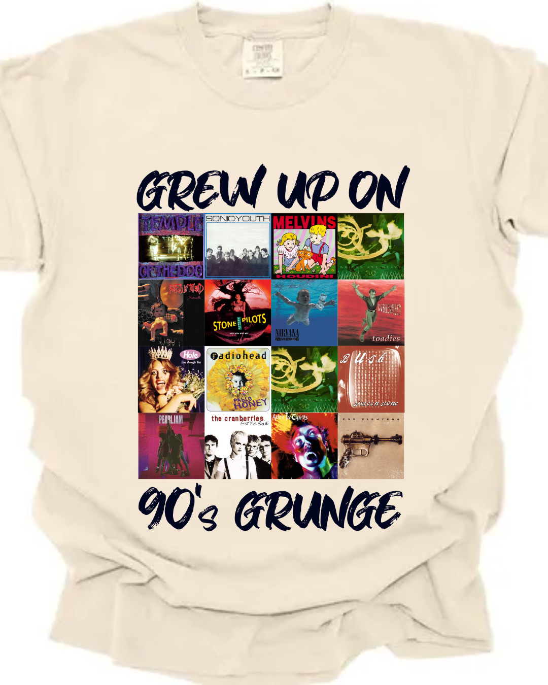 RAISED ON 90s Grunge Tee