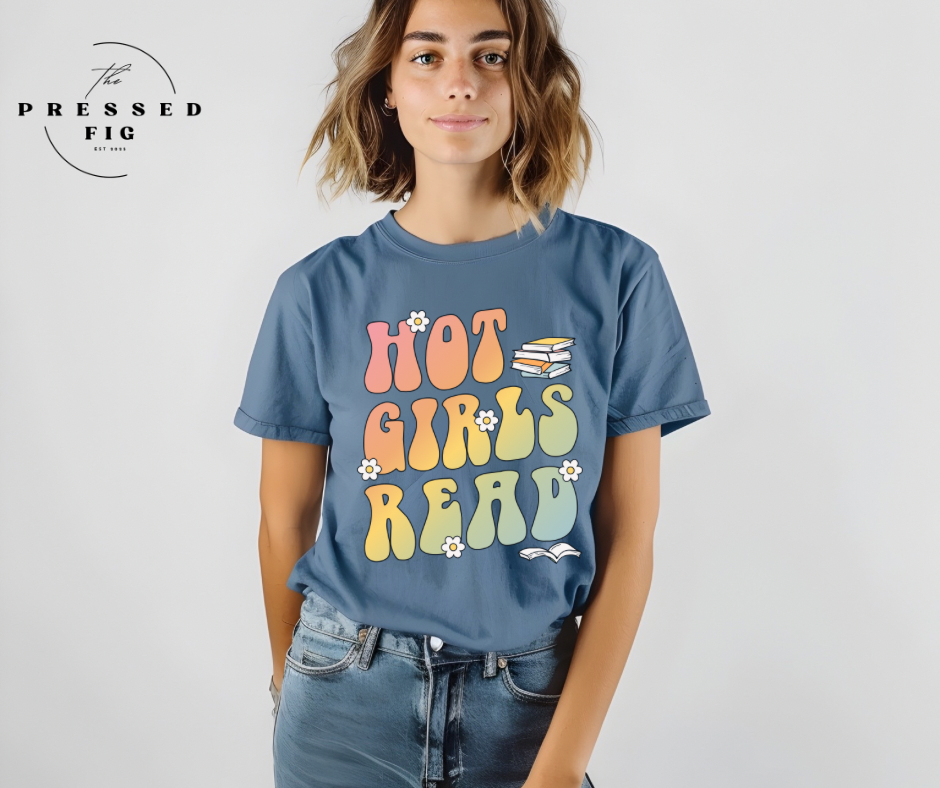 Hot Girls Read | Preorder Tee