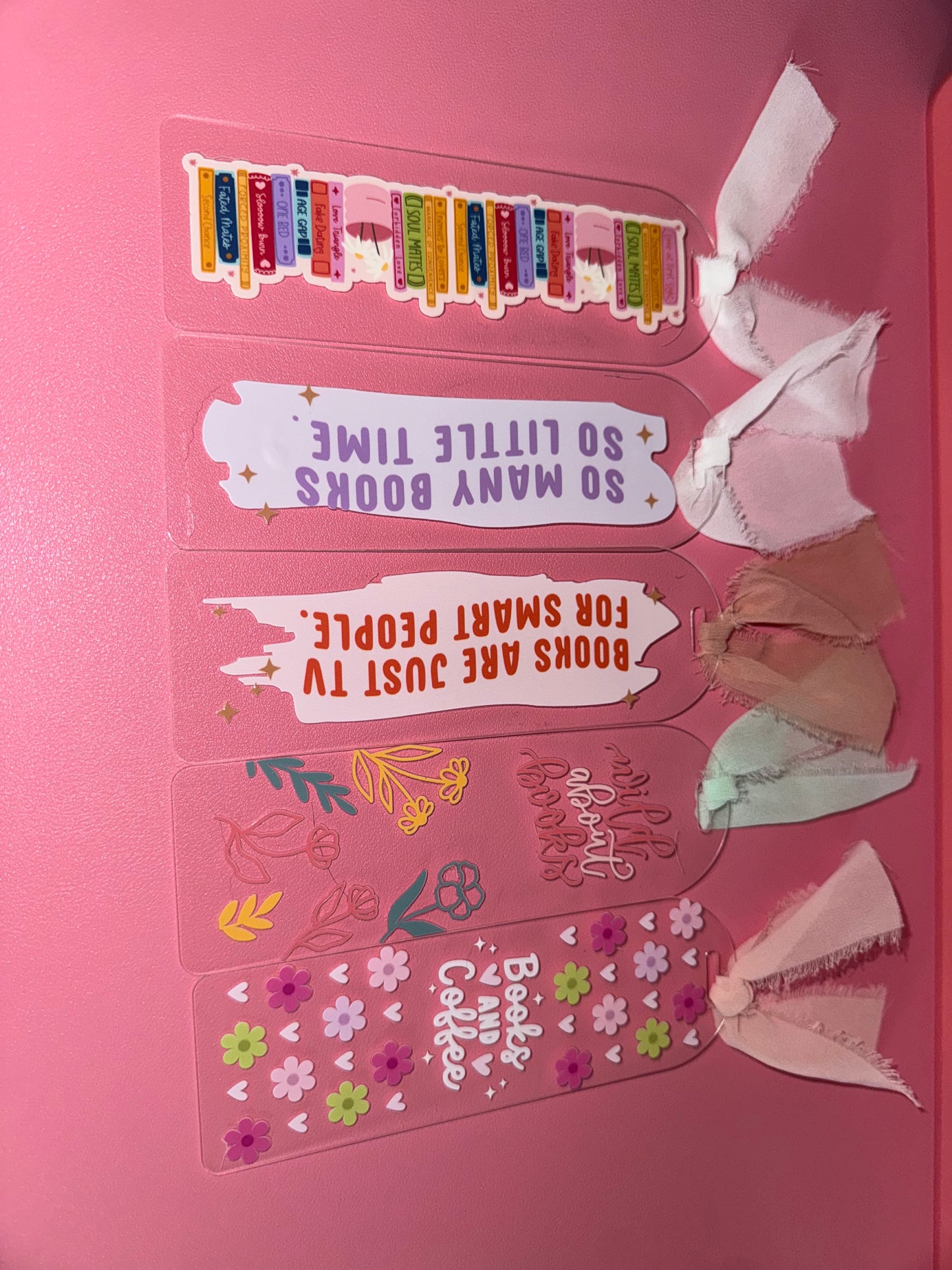 Bookish Acrylic Bookmark