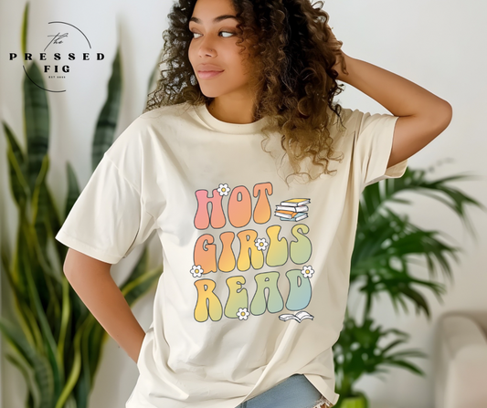 Hot Girls Read | Preorder Tee