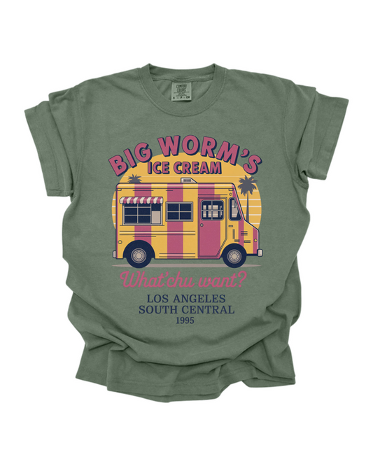 Big Worm's Ice Cream Tee