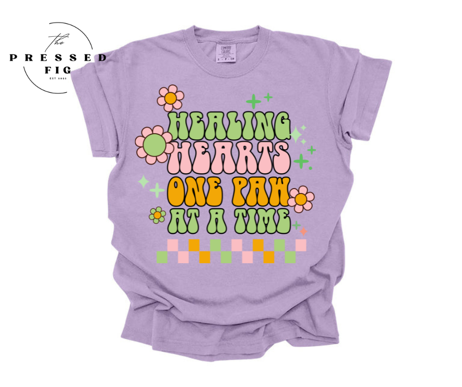 Healing Hearts, One Paw at a Time Tee | PREORDER
