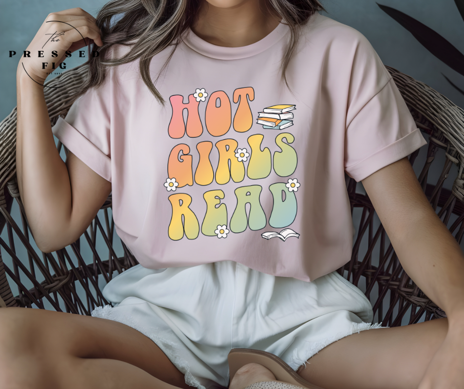 Hot Girls Read | Preorder Tee
