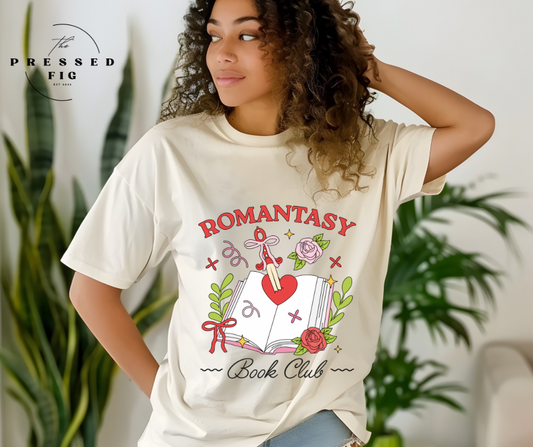 Romantasy Book Club Tee – Bookish Era Preorder