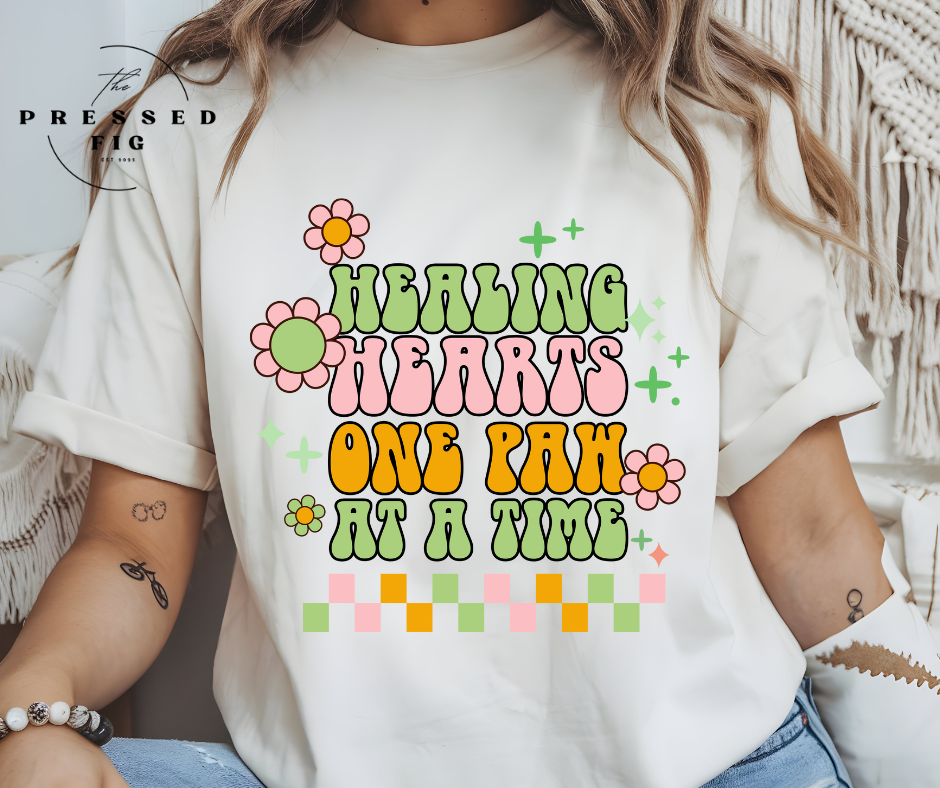 Healing Hearts, One Paw at a Time Tee | PREORDER