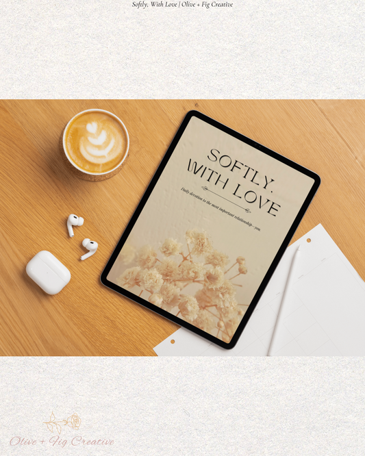 Softly, With Love — A Self-Love Digital Planner (Printable + Tablet-Ready)