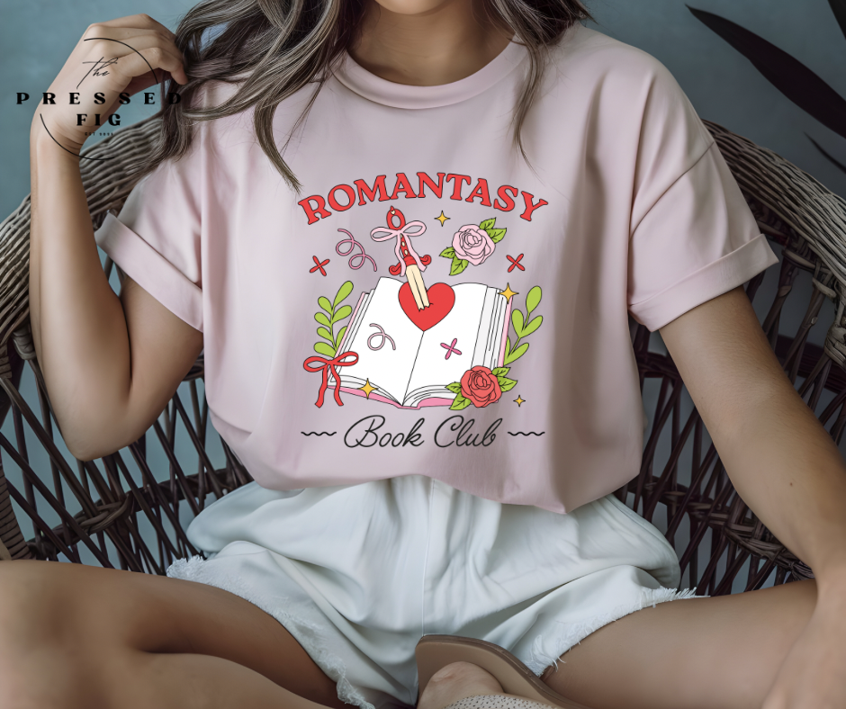 Romantasy Book Club Tee – Bookish Era Preorder