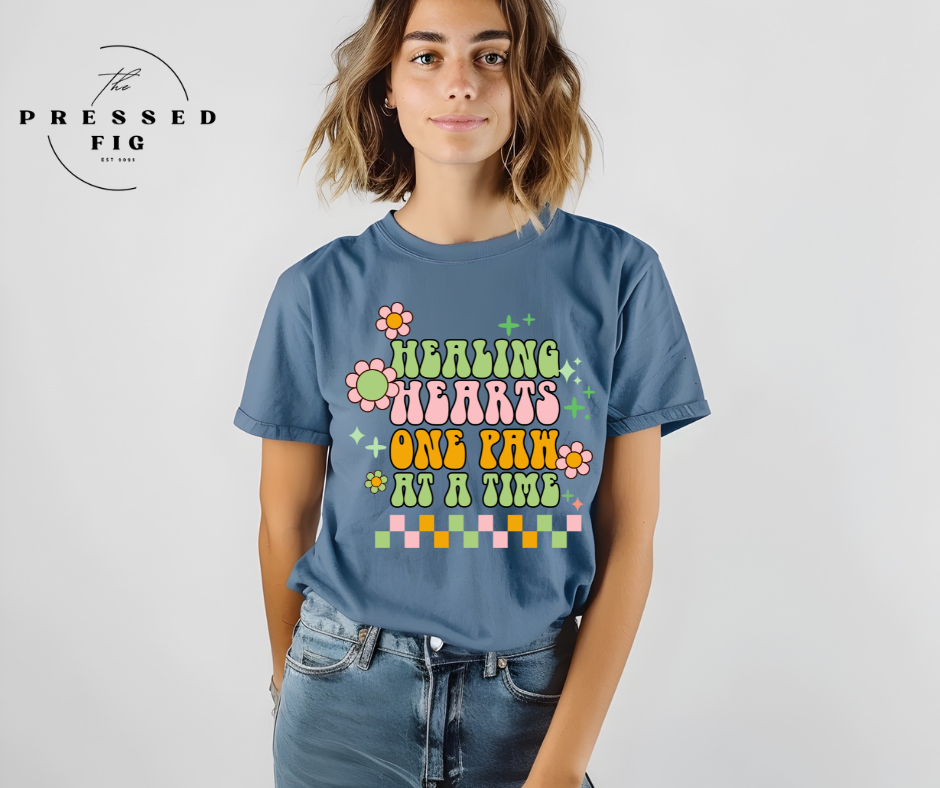 Healing Hearts, One Paw at a Time Tee | PREORDER