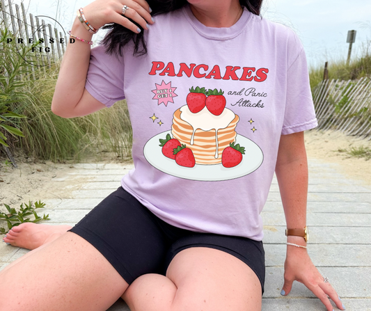 Pancakes and Panic Attacks Tee