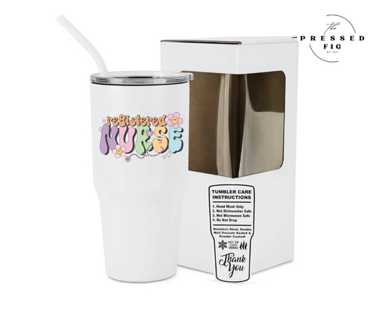 Groovy Registered Nurse Tumbler | Preorder
