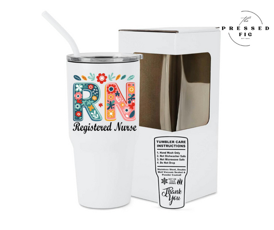 RN Registered Nurse Tumbler | Preorder